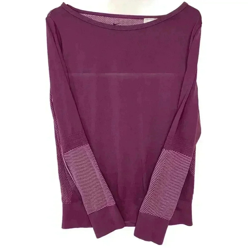 Nike Women’s Medium Dri-Fit Purple Running Shirt Very Good Condition